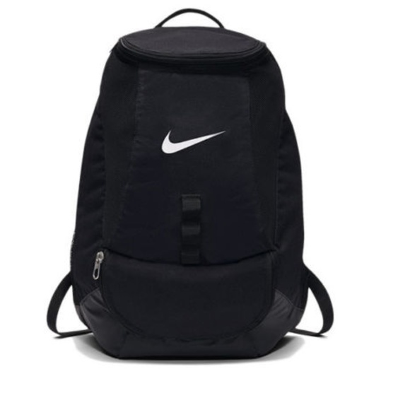 nike unisex black club team swoosh backpack